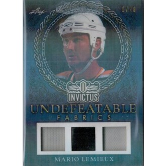 Jersey karty - Lemieux Mario - 2017-18 Leaf Invictus Undefeatable Fabric No.UF-13