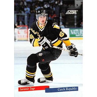 Insertní karty - Jágr Jaromír - 1993-94 Score Canadian International Stars No.9