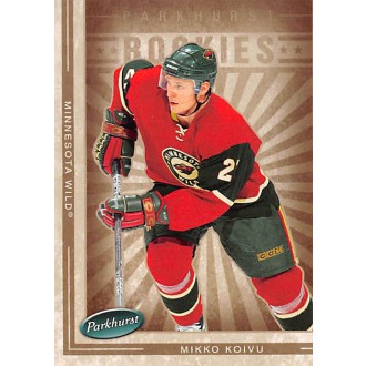 Řadové karty - Koivu Mikko - 2005-06 Parkhurst No.634