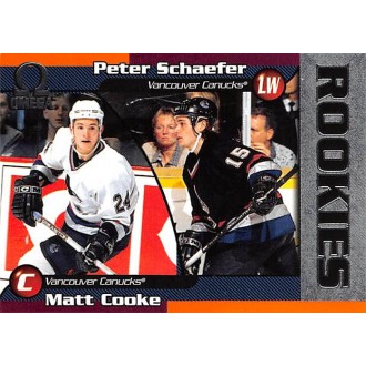 Řadové karty - Cooke Matt, Schaefer Peter - 1998-99 Omega No.242