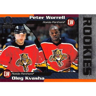 Řadové karty - Worrell Peter, Kvasha Oleg - 1998-99 Omega No.108