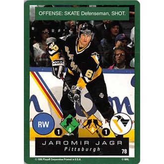 Řadové karty - Jágr Jaromír - 1995-96 Playoff One on One No.78