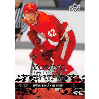 Řadové karty - Ritola Mattias - 2008-09 Upper Deck Young Guns No.214
