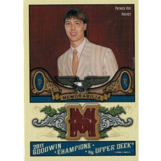 Jersey karty - Roy Patrick - 2011-12 Goodwin Champions Memorabilia No.M-RY