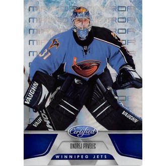 Paralelní karty - Pavelec Ondřej - 2011-12 Certified Mirror Blue No.82