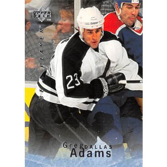 Řadové karty - Adams Greg - 1995-96 Be A Player No.22