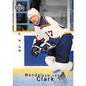 Řadové karty - Clark Wendel - 1995-96 Be A Player No.55