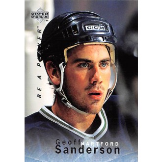 Řadové karty - Sanderson Geoff - 1995-96 Be A Player No.62