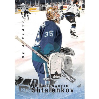 Řadové karty - Shtalenkov Mikhail - 1995-96 Be A Player No.69