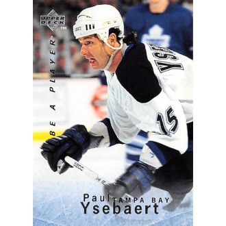 Řadové karty - Ysebaert Paul - 1995-96 Be A Player No.139