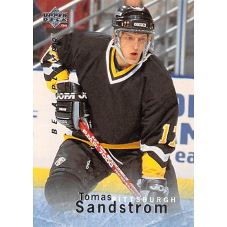 Řadové karty - Sandstrom Tomas - 1995-96 Be A Player No.160