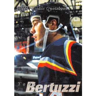 Řadové karty - Bertuzzi Todd - 1995-96 Be A Player No.168