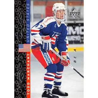 Řadové karty - Marchant Todd - 1995-96 Be A Player No.190