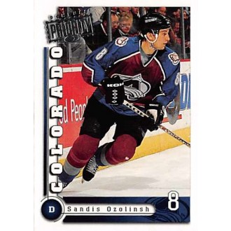 Řadové karty - Ozolinsh Sandis - 1997-98 Donruss Priority No.45