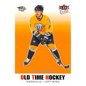 Insertní karty - Kariya Paul - 2007-08 Ultra Old Time Hockey No.OT14