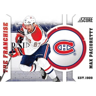 Insertní karty - Pacioretty Max - 2012-13 Score Franchise No.F15