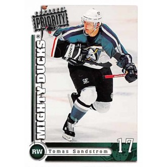 Řadové karty - Sandstrom Tomas - 1997-98 Donruss Priority No.117