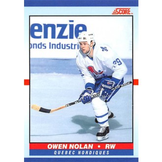 Řadové karty - Nolan Owen - 1990-91 Score Young Superstars No.36
