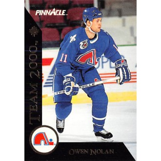 Insertní karty - Nolan Owen - 1992-93 Pinnacle Canadian Team 2000 No.10