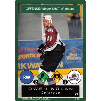 Řadové karty - Nolan Owen - 1995-96 Playoff One on One No.27