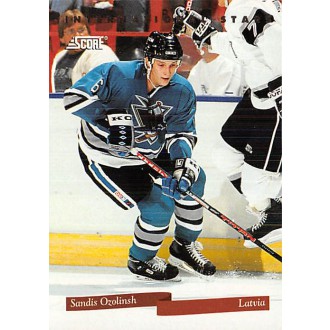 Insertní karty - Ozolinsh Sandis - 1993-94 Score Canadian International Stars No.18