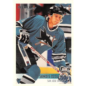 Řadové karty - Ozolinsh Sandis - 1994-95 Topps Premier No.430