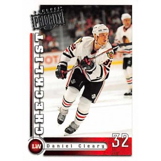 Řadové karty - Cleary Daniel - 1997-98 Donruss Priority No.217