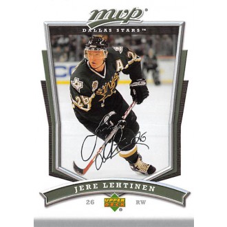 Řadové karty - Lehtinen Jere - 2007-08 MVP No.273
