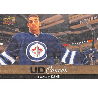 Insertní karty - Kane Evander - 2013-14 Upper Deck Canvas No.C63