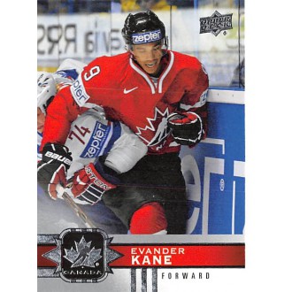 Řadové karty - Kane Evander - 2017-18 Upper Deck Canadian Tire Team Canada No.40