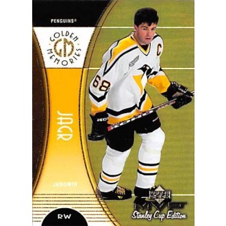 Insertní karty - Jágr Jaromír - 1999-00 MVP Stanley Cup Golden Memories No.GM9