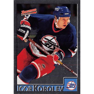 Paralelní karty - Korolev Igor - 1995-96 Bowman Foil No.9