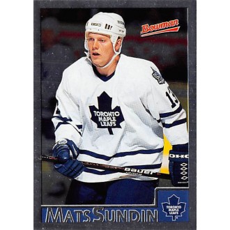 Paralelní karty - Sundin Mats - 1995-96 Bowman Foil No.49