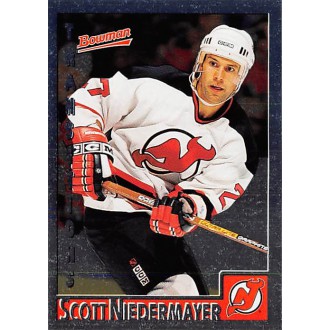 Paralelní karty - Niedermayer Scott - 1995-96 Bowman Foil No.64