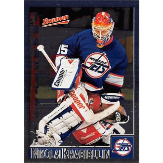 Paralelní karty - Khabibulin Nikolai - 1995-96 Bowman Foil No.89