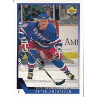Řadové karty - Andersson Peter - 1993-94 Upper Deck No.71