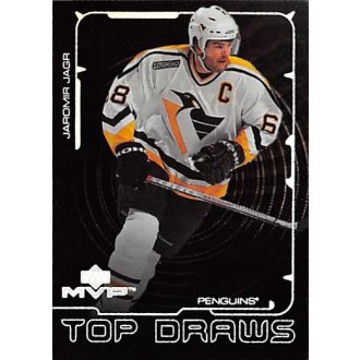 Češi v zámoří - Jágr Jaromír - 2000-01 MVP Top Draws No.TD10