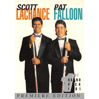 Řadové karty - Falloon Pat, Lachance Scott - 1991-92 Arena Draft Picks French No.32