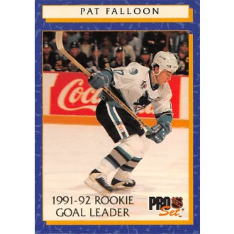 Insertní karty - Falloon Pat - 1992-93 Pro Set Rookie Goal Leaders No.4