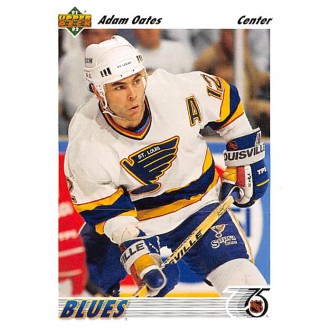 Řadové karty - Oates Adam - 1991-92 Upper Deck No.252
