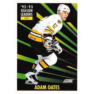 Řadové karty - Oates Adam - 1993-94 Score Canadian No.478