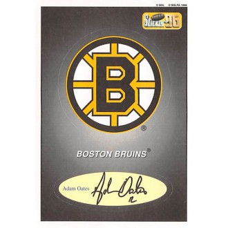 Řadové karty - Oates Adam - 1995-96 Bashan Imperial Super Stickers No.5