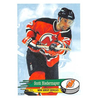 Řadové karty - Niedermayer Scott - 1995-96 Panini Stickers No.88