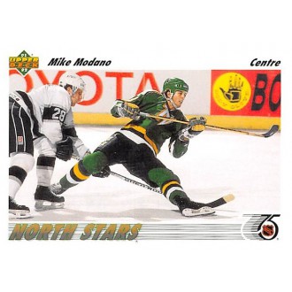 Řadové karty - Modano Mike - 1991-92 Upper Deck French No.160