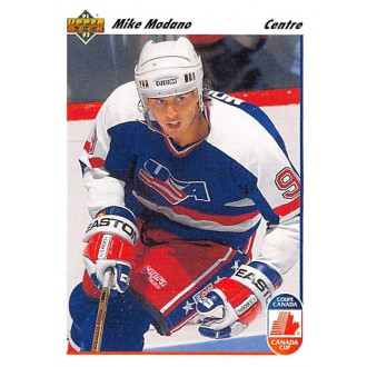 Řadové karty - Modano Mike - 1991-92 Upper Deck French No.32