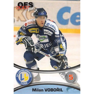 Extraliga OFS - Vobořil Milan - 2006-07 OFS No.286