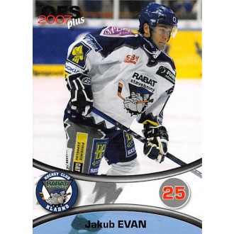 Extraliga OFS - Evan Jakub - 2006-07 OFS No.331
