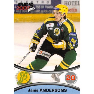 Extraliga OFS - Anderson Janis - 2006-07 OFS No.382