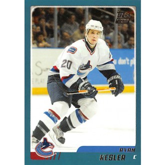 Řadové karty - Kesler Ryan - 2003-04 Topps Traded & Rookies No.TT141