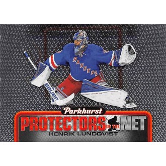 Insertní karty - Lundqvist Henrik - 2016-17 Parkhurst Protectors Of The Net No.DN5